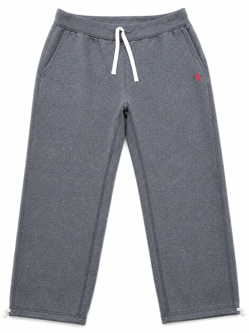 Polo Ralph Lauren Men's XL Gray Fleece Sweatpants Pony Logo